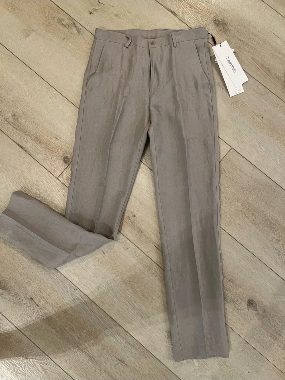 Calvin Klein modern tailored